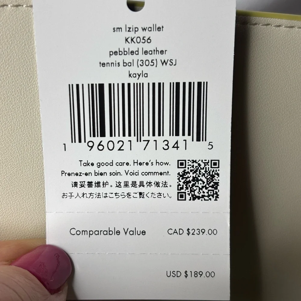 Kate Spade Flap Snap Wallet NWT - Picture 7 of 7